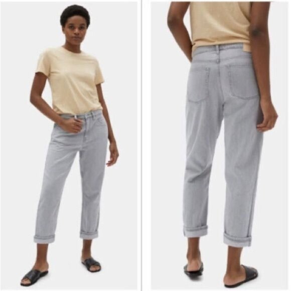 EVERLANE The Summer Jean in Ash Gray Slim Boyfriend Size 27 - Picture 1 of 8